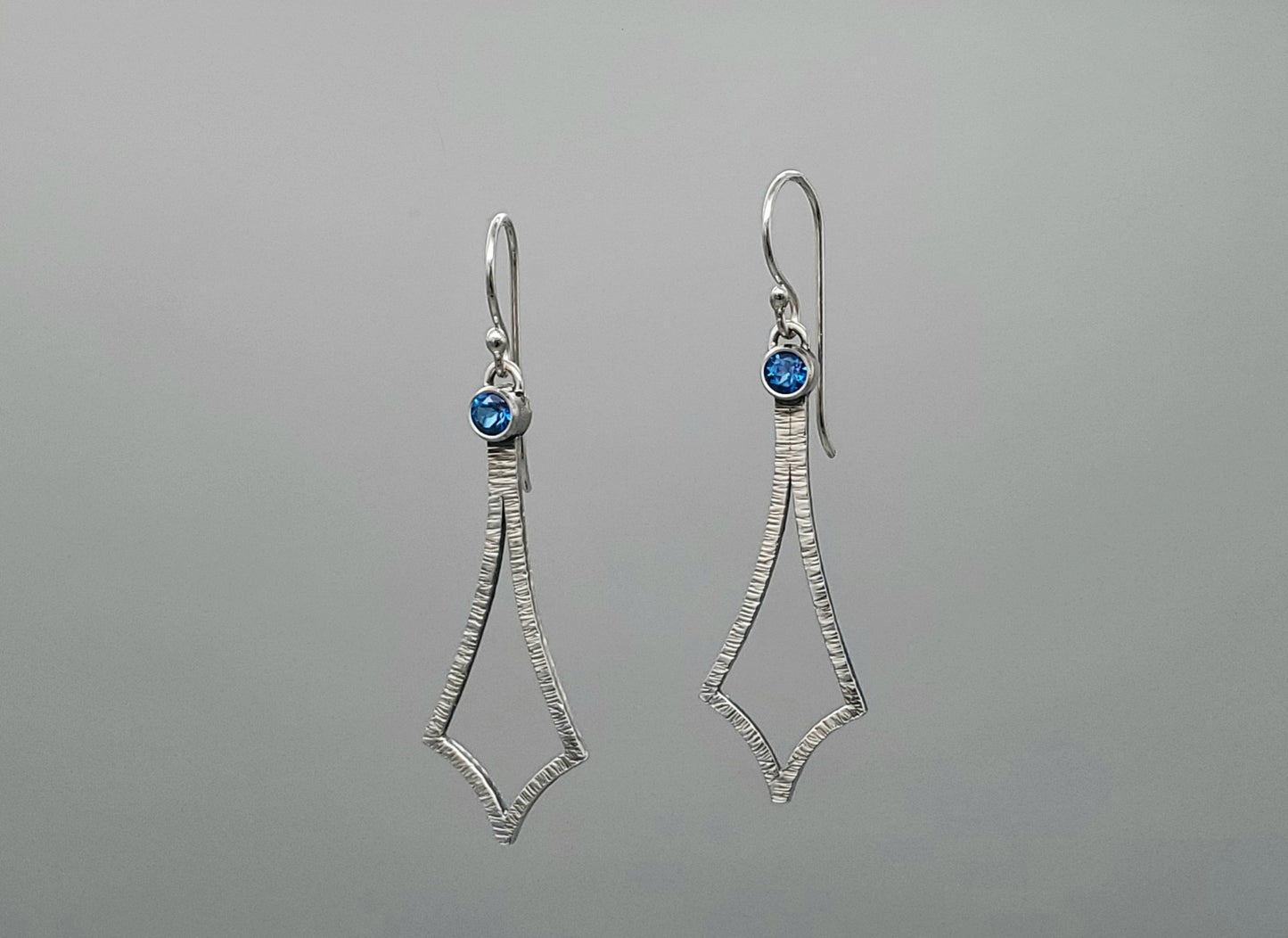 Mythology Earrings with Topaz