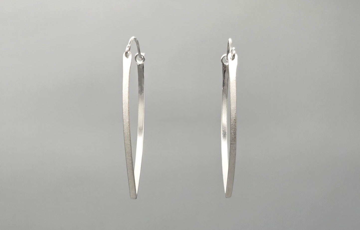 Brushed V Hoops