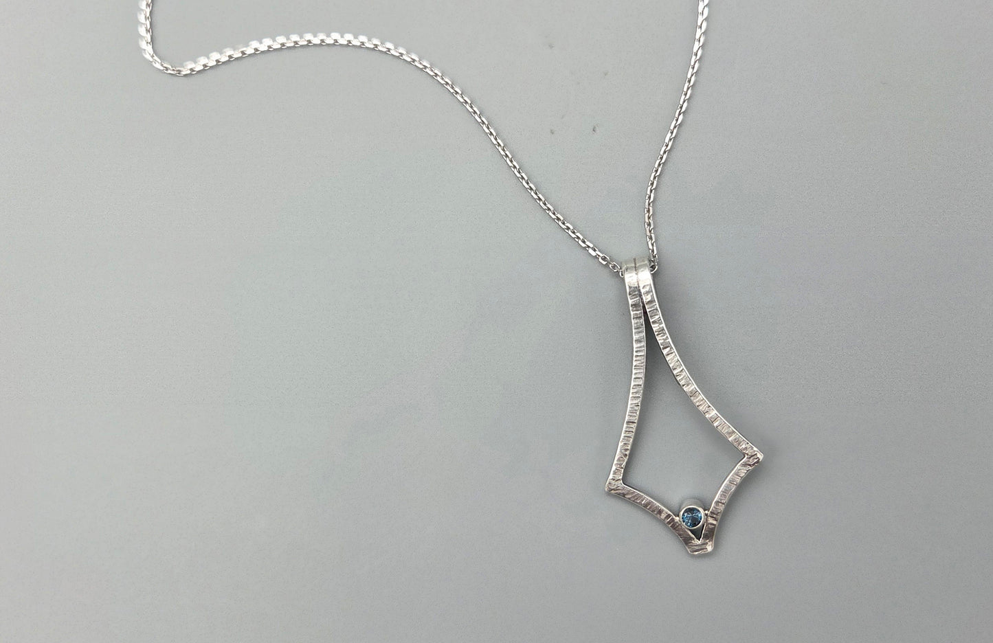 Mythology London Blue Topaz One piece bail