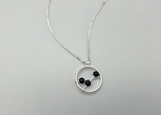 Shooting Stars Onyx Pendant