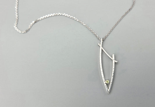 Art Marquise with Peridot