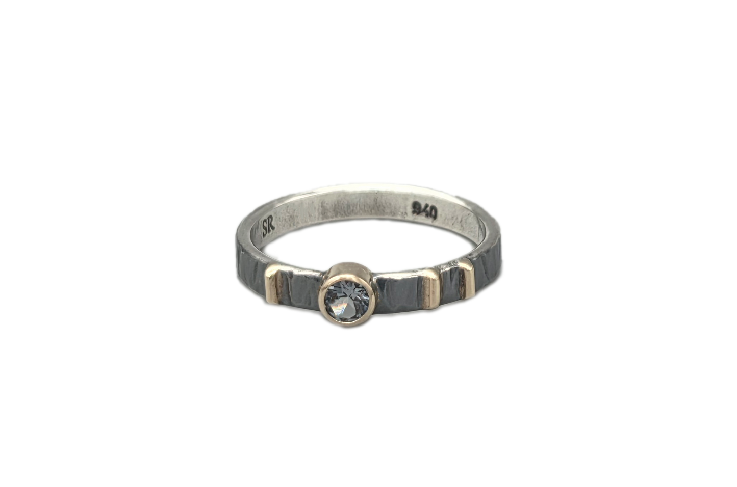 Mixed Metal Oxidized Spinel Ring