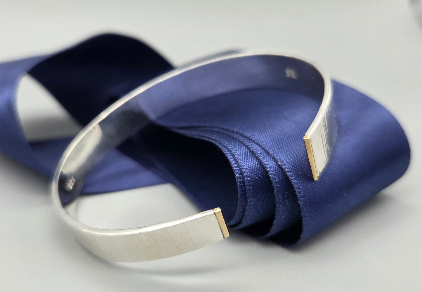 Textured Cuff Gold Ends