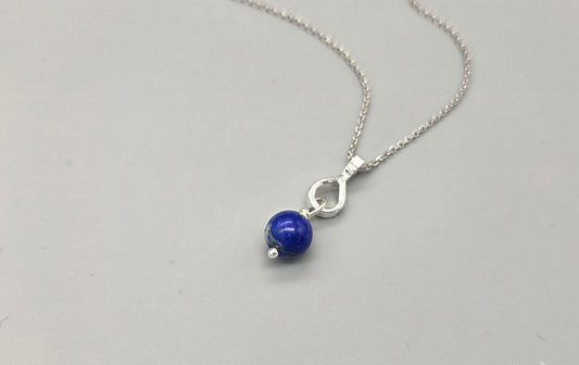 Lapis Lazuli Drop Necklace