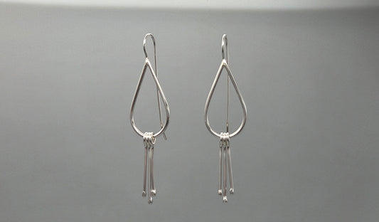 Teardrop Fringe Earrings