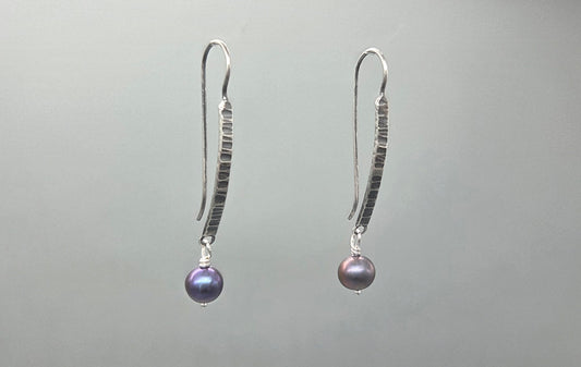 Tahitian Freshwater Pearl Earrings
